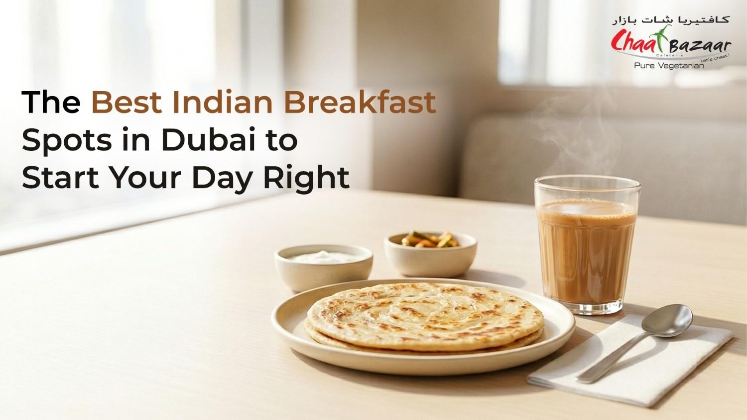 The Best Indian Breakfast Spots in Dubai to Start Your Day Right