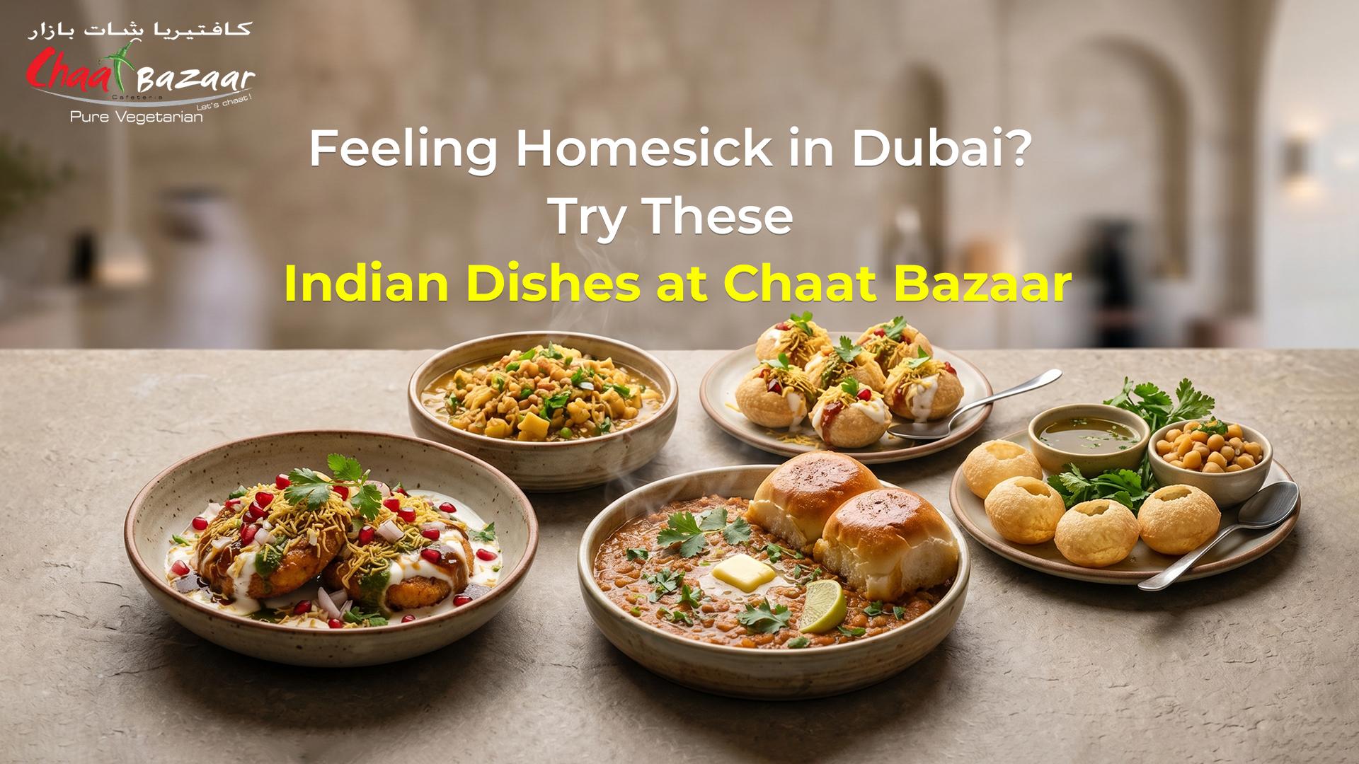 Feeling Homesick in Dubai? Try These Indian Dishes at Chaat Bazaar