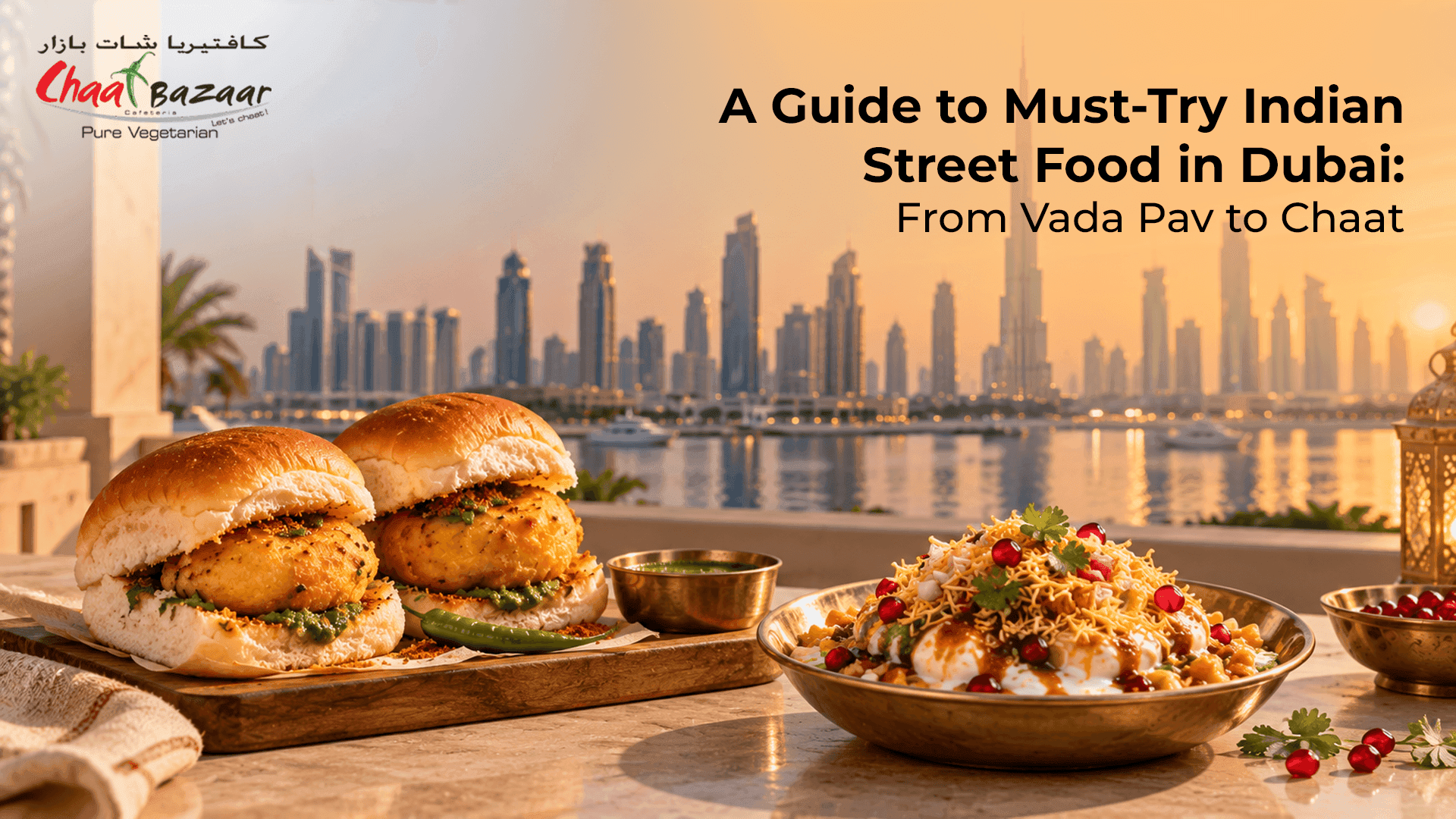 A Guide to Must-Try Indian Street Food in Dubai: From Vada Pav to Chaat